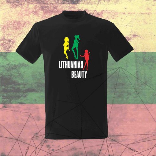 Marškinėliai Lithuania beauty