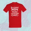 Marškinėliai tėčiui Daddy a son's first hero